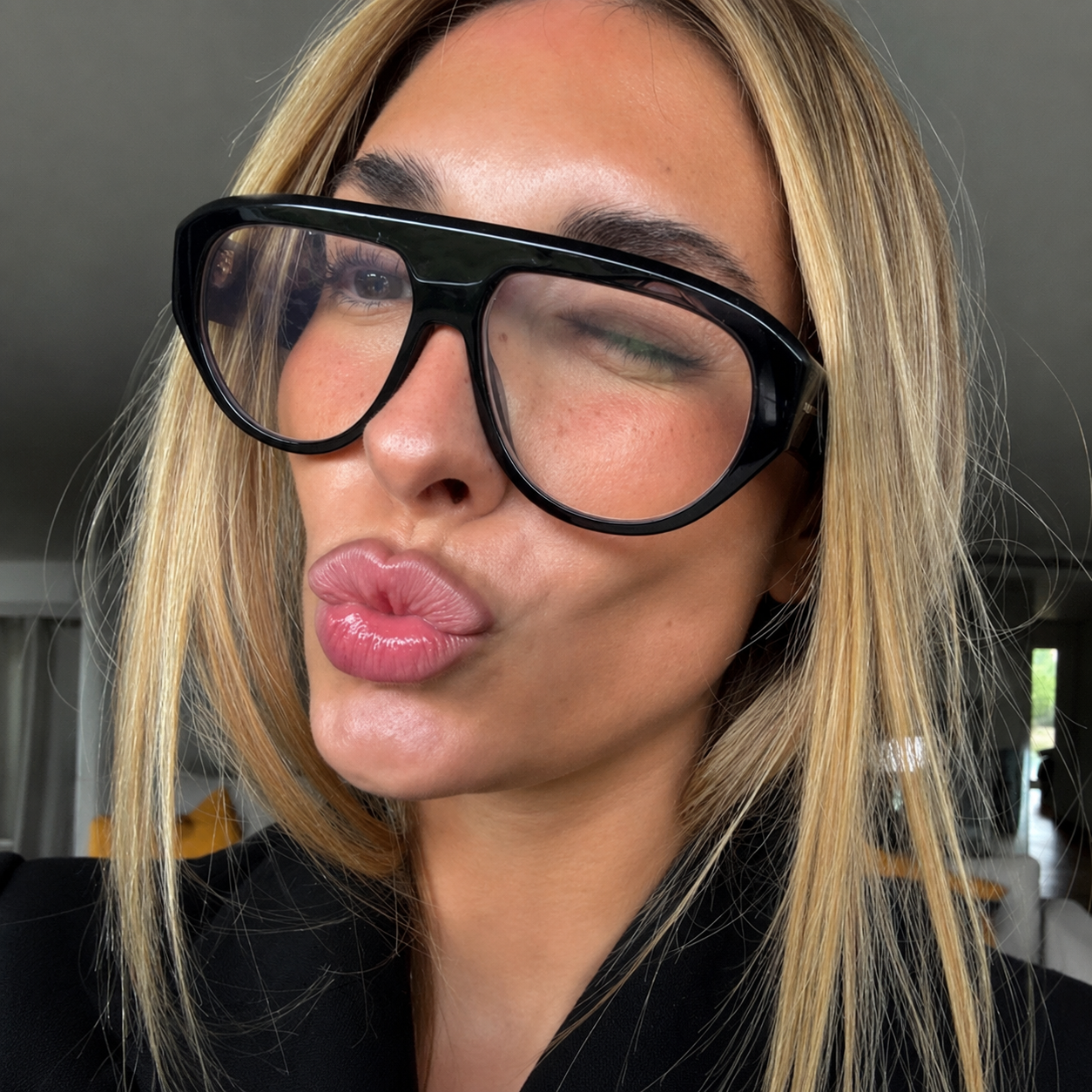 Lunettes de Soleil Aviateur Oversize Unisexe — Samara