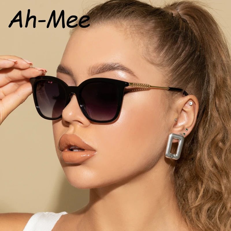 Lunettes de Soleil Carrées Classiques Unisexe — Samara
