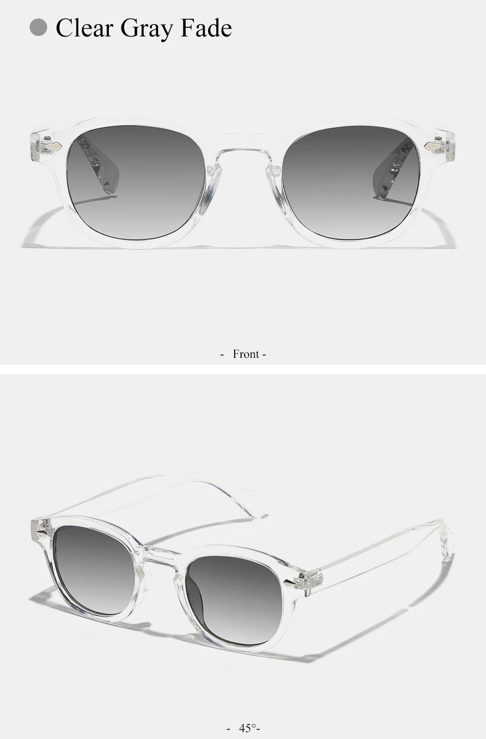Lunettes de Soleil Rondes Rétro Unisexe — Samara