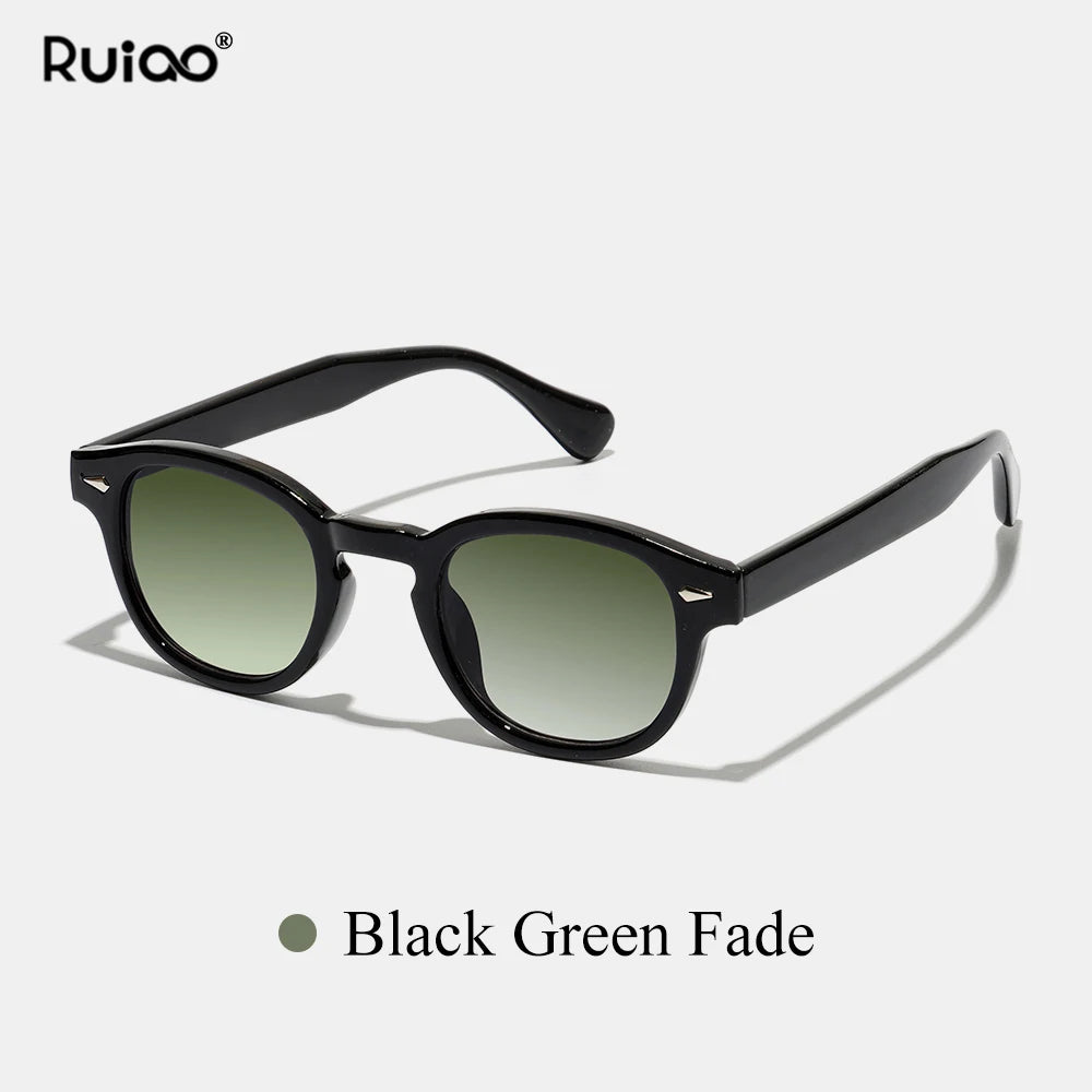 Lunettes de Soleil Rondes Rétro Unisexe — Samara