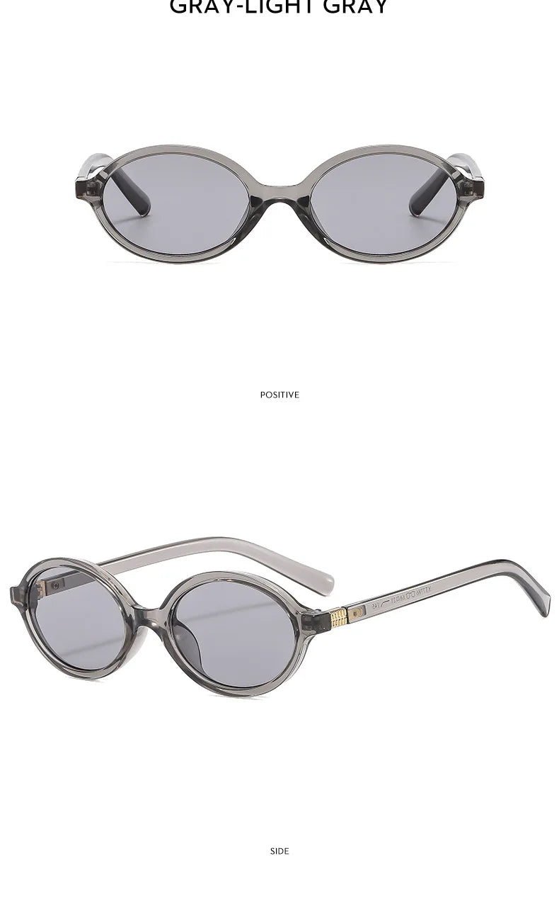 Lunettes de Soleil Ovales Glamour Femme — Samara
