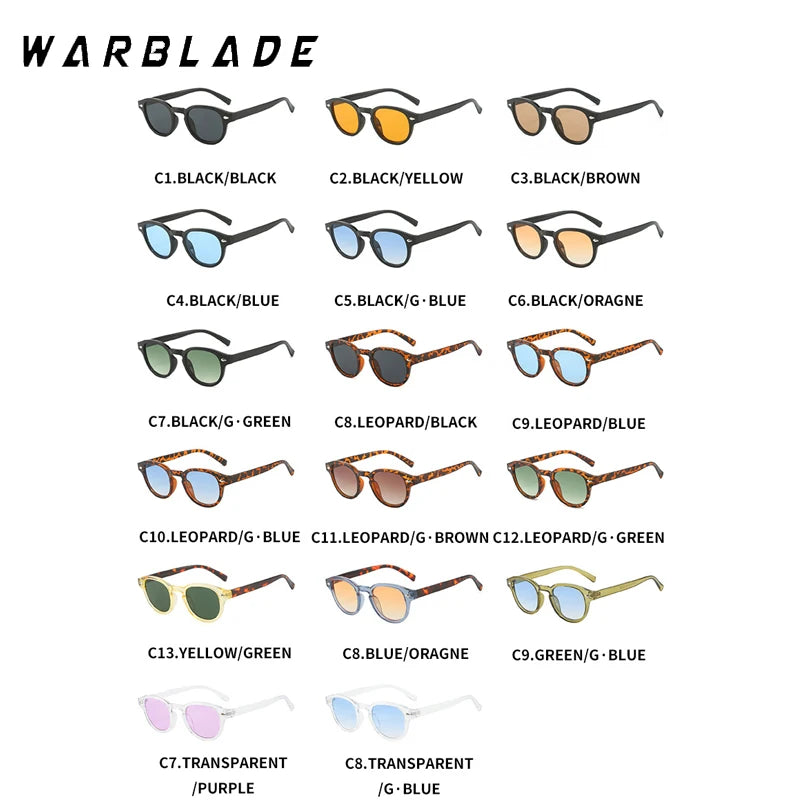 Lunettes de Soleil Rondes Vintage — Samara