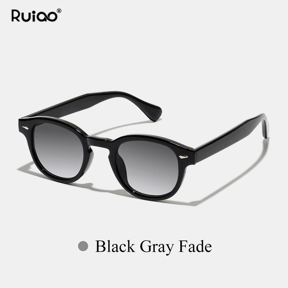 Lunettes de Soleil Rondes Rétro Unisexe — Samara