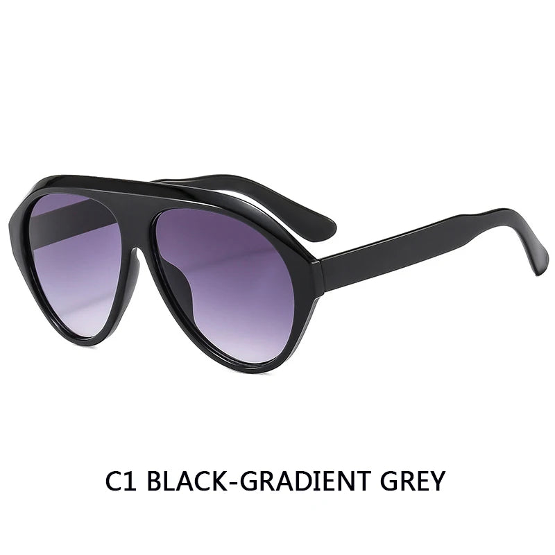 Lunettes de Soleil Aviateur Oversize Unisexe — Samara