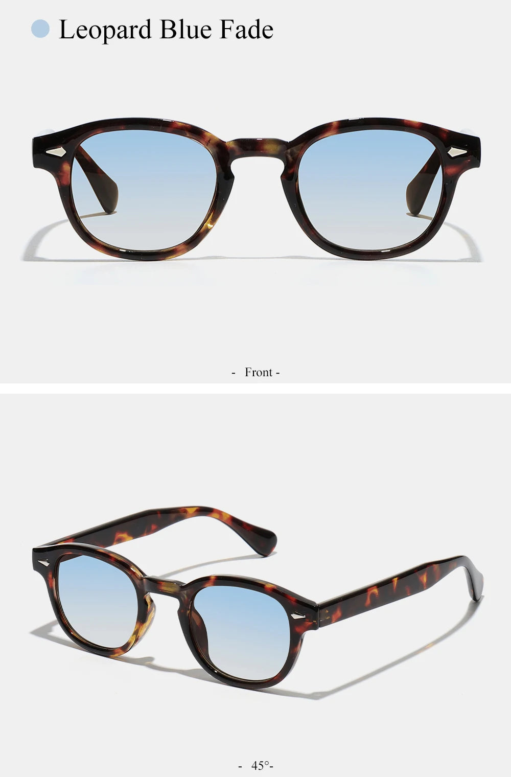 Lunettes de Soleil Rondes Rétro Unisexe — Samara
