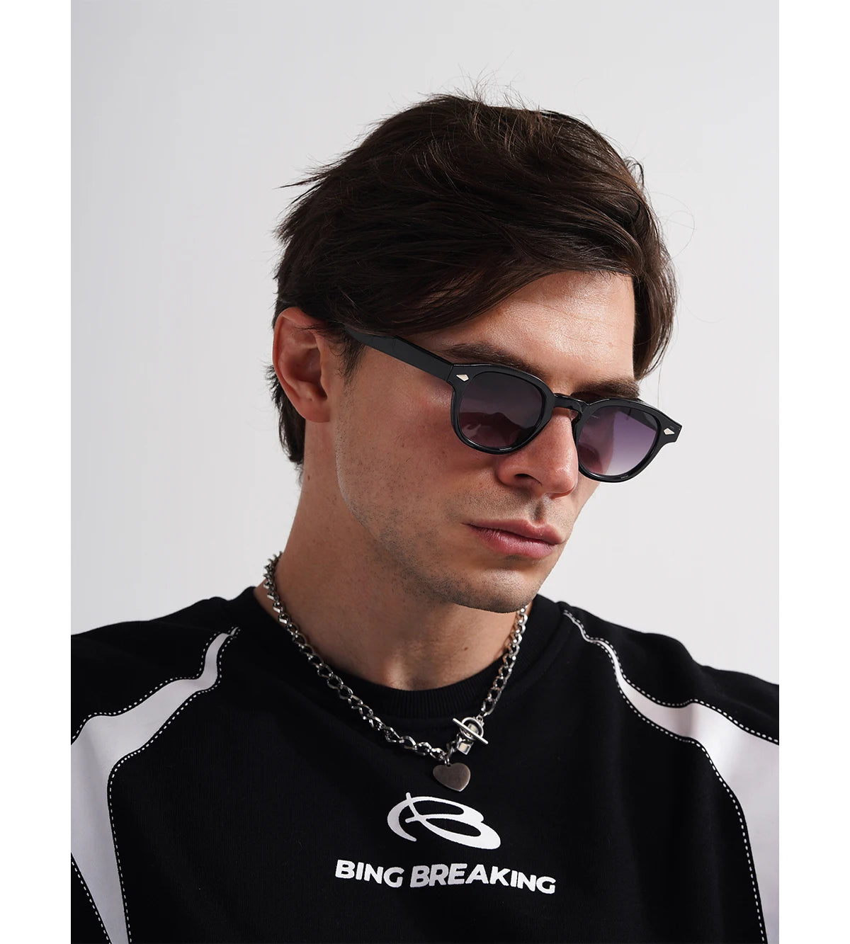 Lunettes de Soleil Rondes Rétro Unisexe — Samara