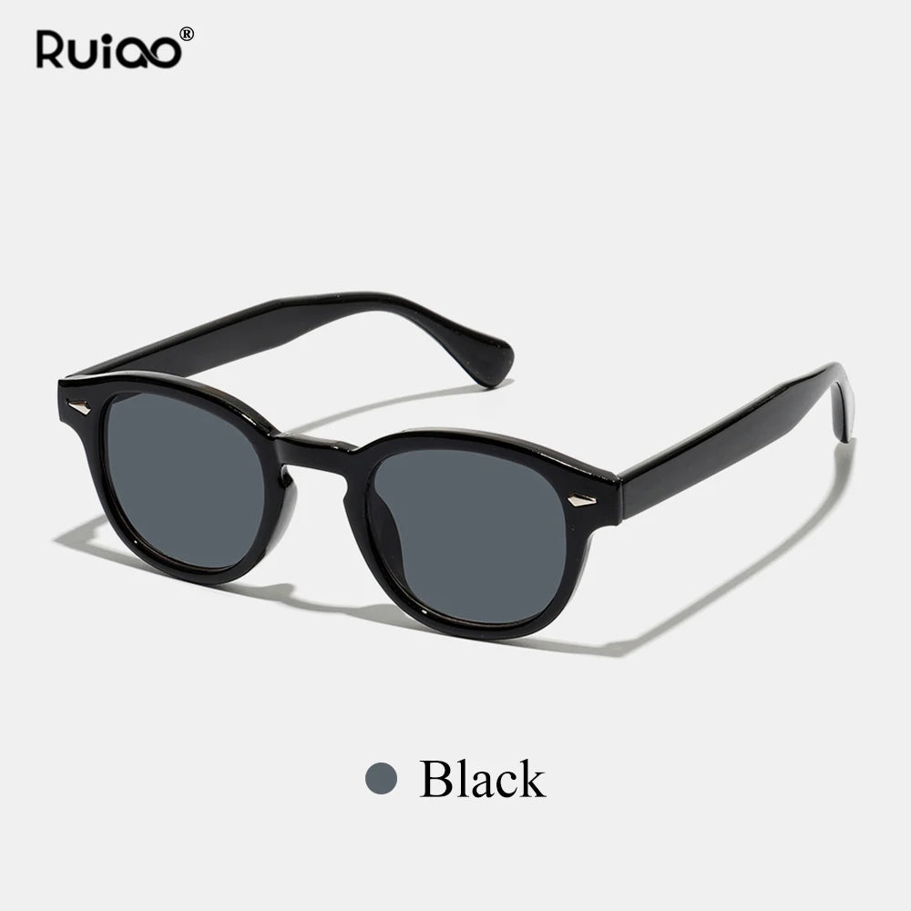 Lunettes de Soleil Rondes Rétro Unisexe — Samara