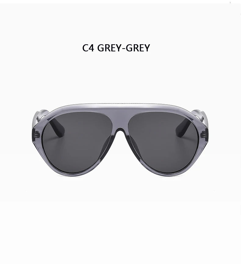 Lunettes de Soleil Aviateur Oversize Unisexe — Samara