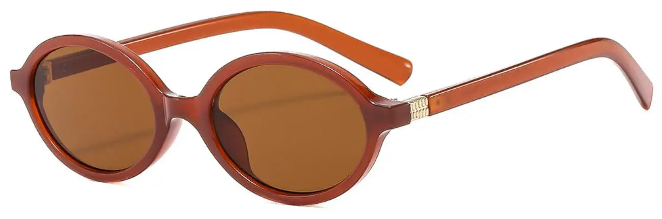 Lunettes de Soleil Ovales Glamour Femme — Samara