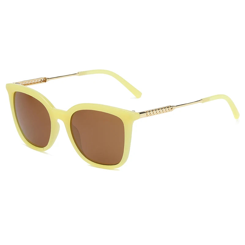 Lunettes de Soleil Carrées Classiques Unisexe — Samara