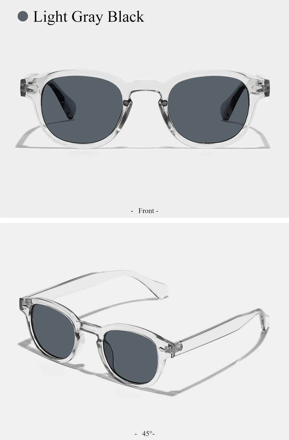 Lunettes de Soleil Rondes Rétro Unisexe — Samara