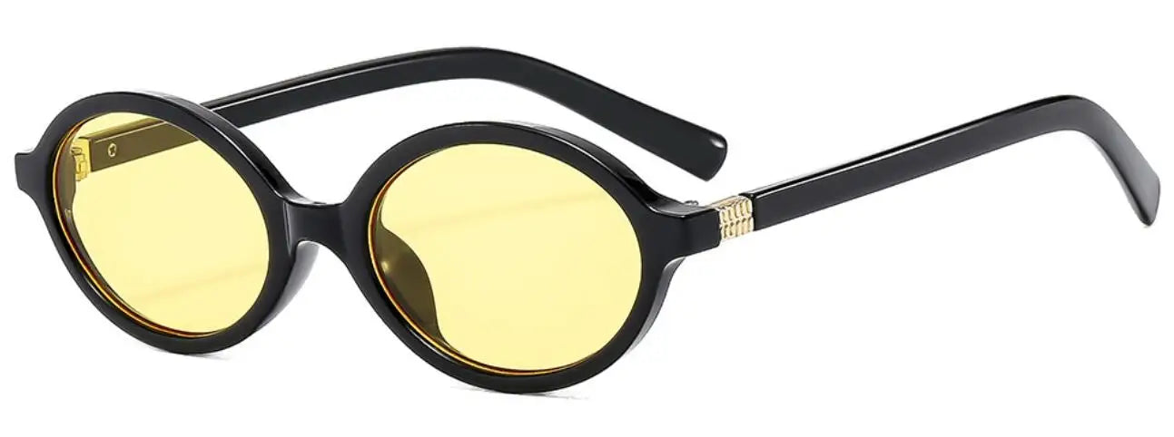 Lunettes de Soleil Ovales Glamour Femme — Samara