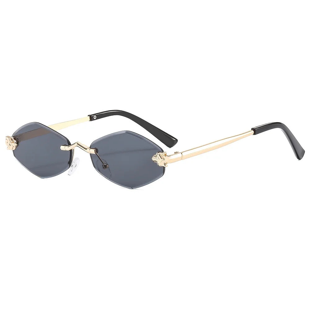 Lunettes de Soleil Polygonales Luxe Femme — Samara