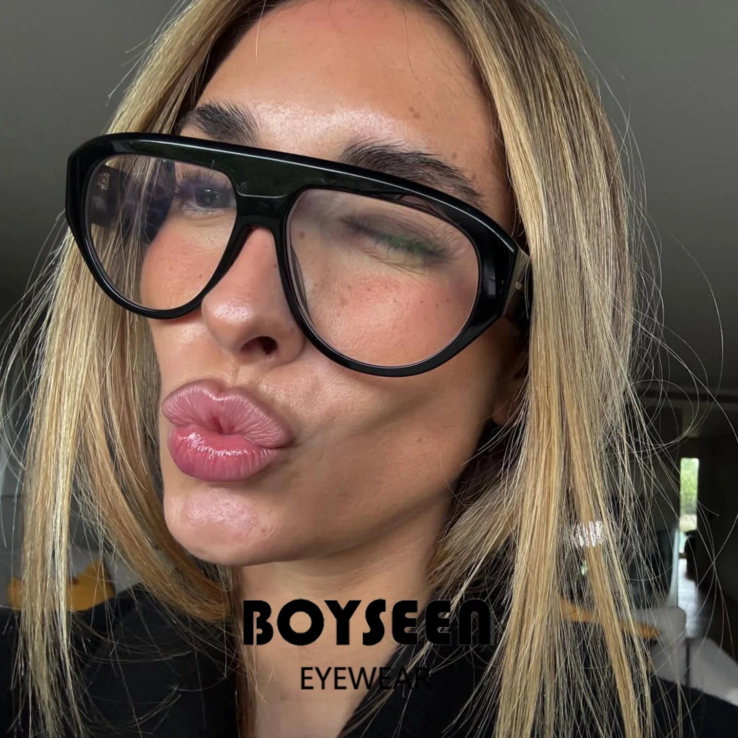 Lunettes de Soleil Aviateur Oversize Unisexe — Samara