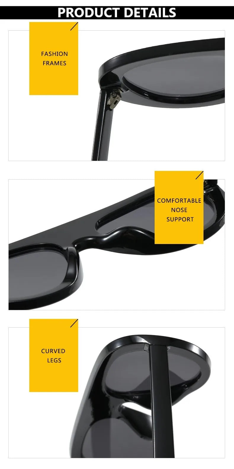 Lunettes de Soleil Rondes Y2K Imprimé Léopard — Samara