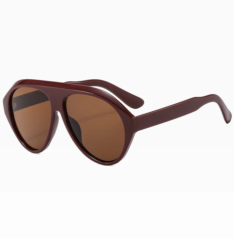 Lunettes de Soleil Aviateur Oversize Unisexe — Samara