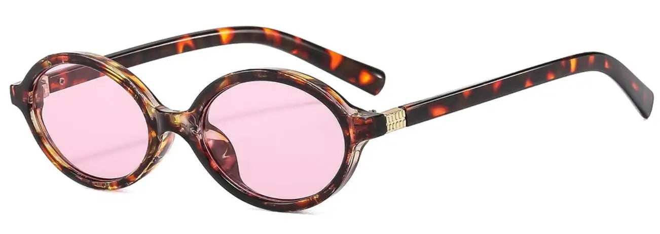 Lunettes de Soleil Ovales Glamour Femme — Samara