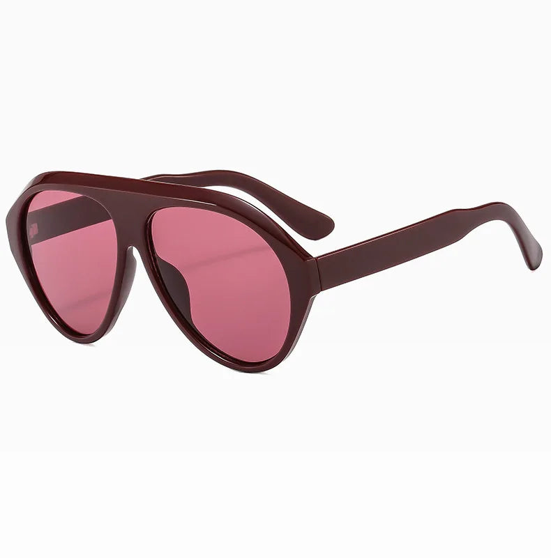 Lunettes de Soleil Aviateur Oversize Unisexe — Samara