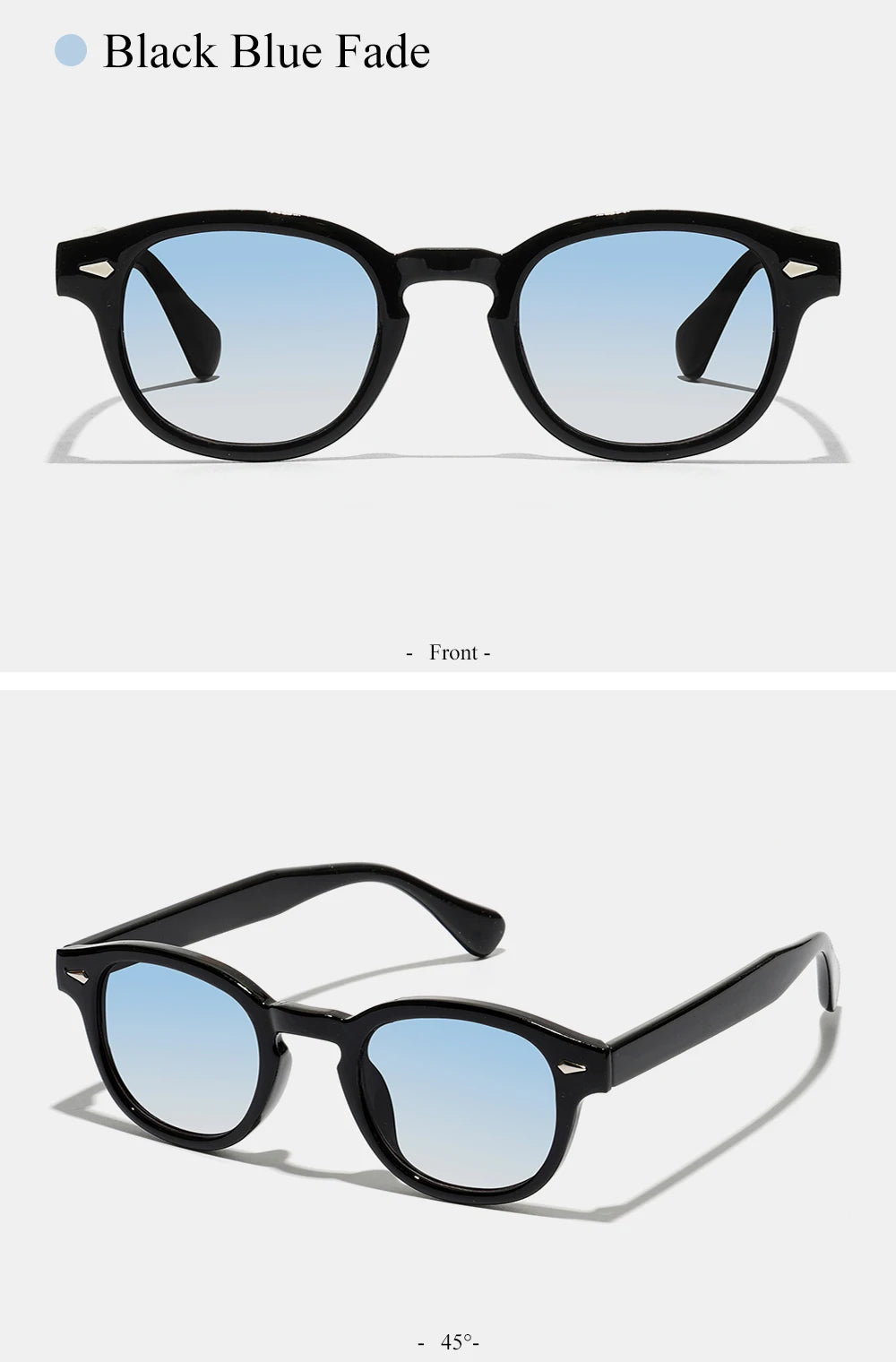 Lunettes de Soleil Rondes Rétro Unisexe — Samara