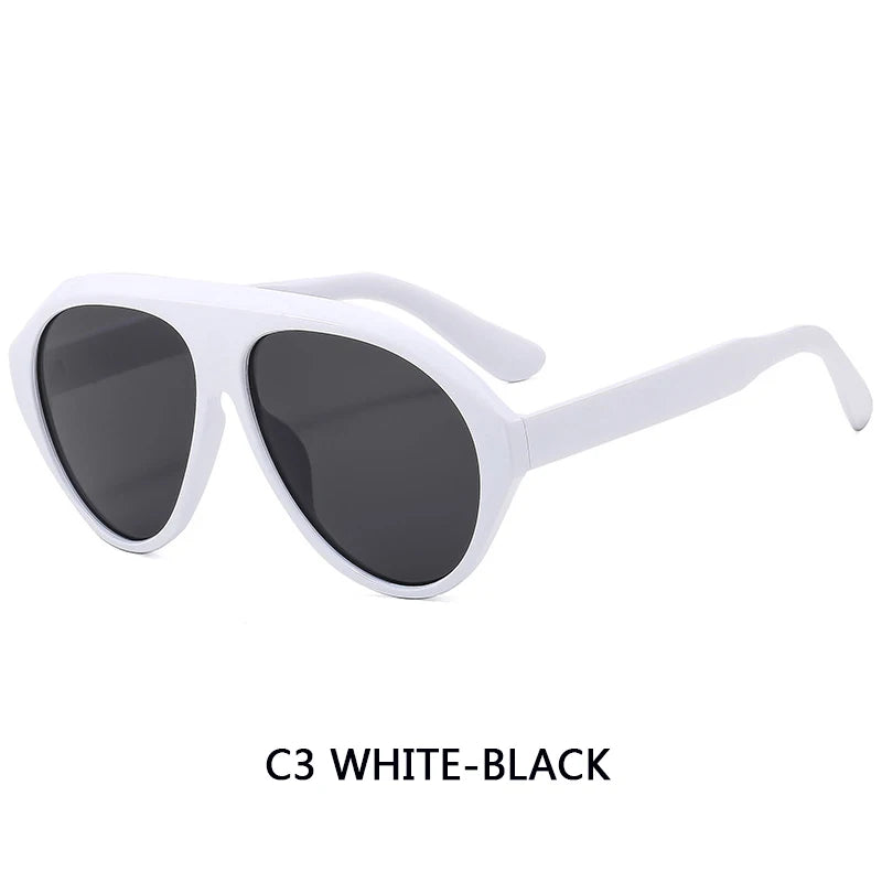 Lunettes de Soleil Aviateur Oversize Unisexe — Samara