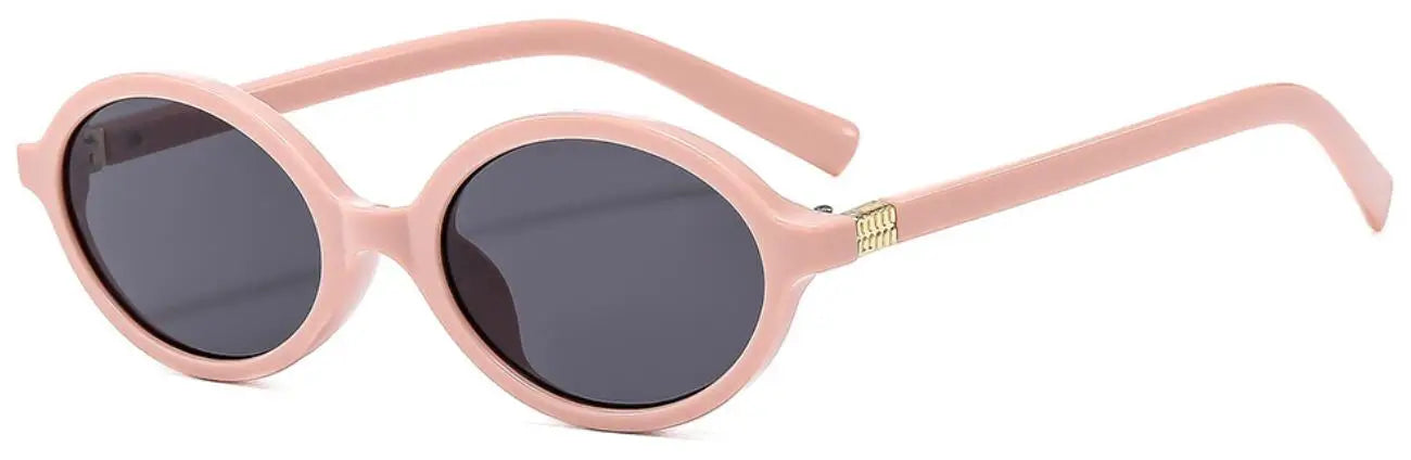 Lunettes de Soleil Ovales Glamour Femme — Samara
