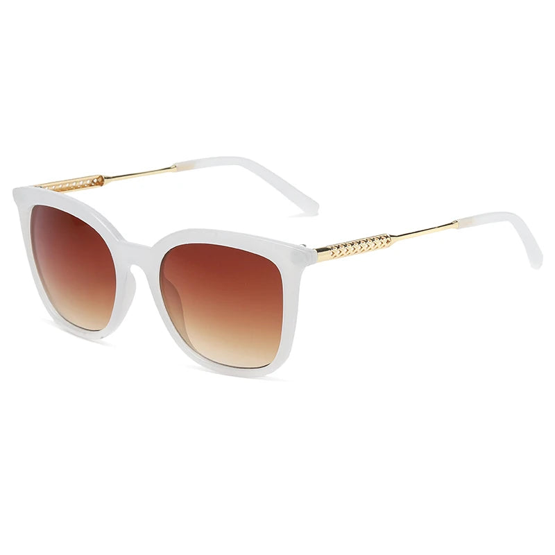 Lunettes de Soleil Carrées Classiques Unisexe — Samara