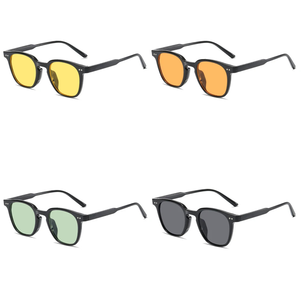 Lunettes de Soleil Carrées Vintage — Samara