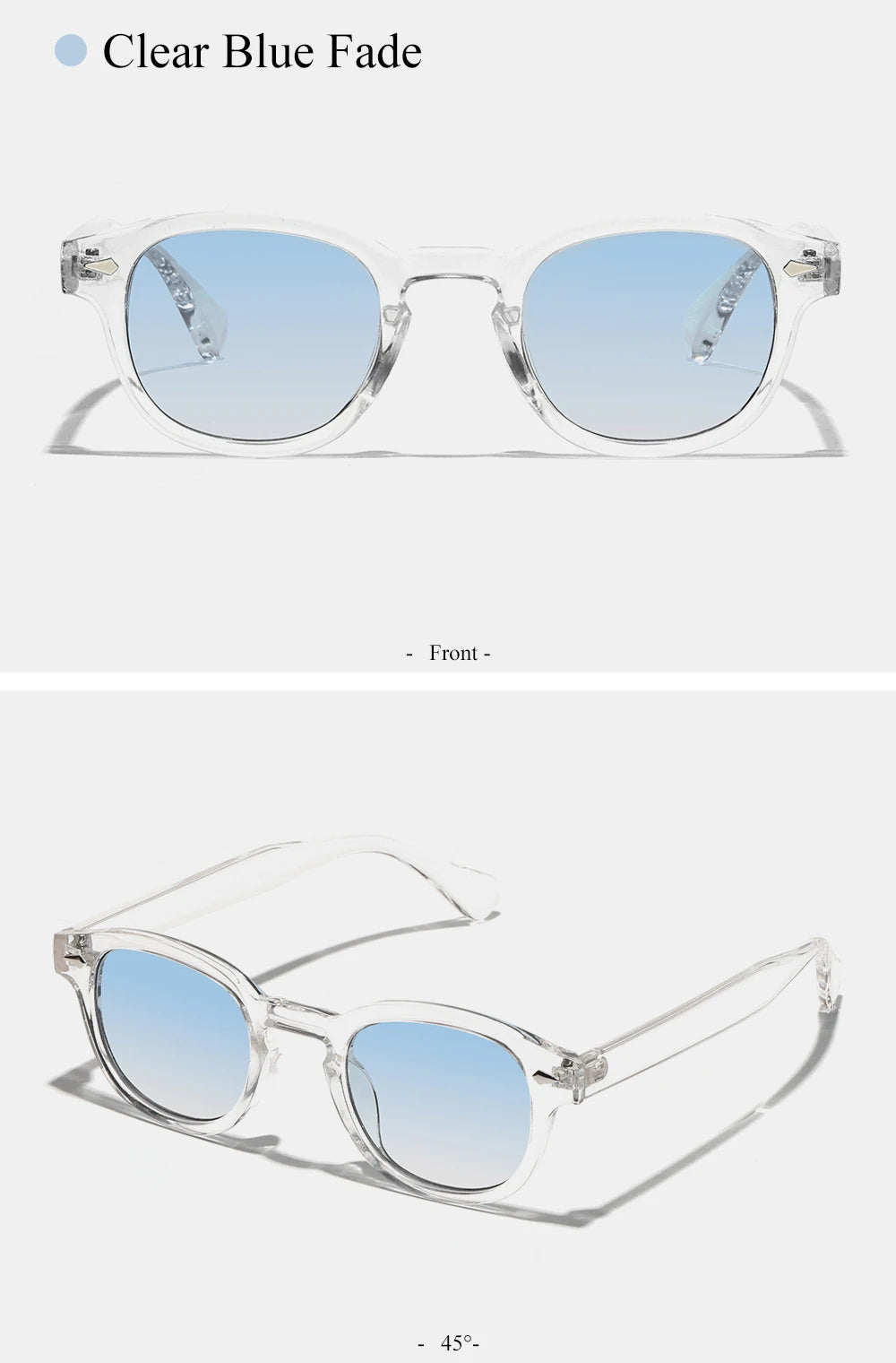 Lunettes de Soleil Rondes Rétro Unisexe — Samara