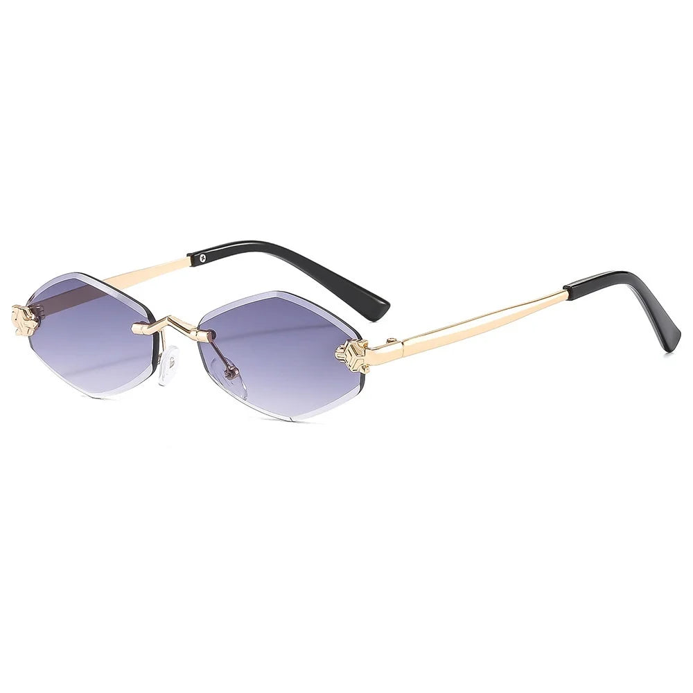 Lunettes de Soleil Polygonales Luxe Femme — Samara