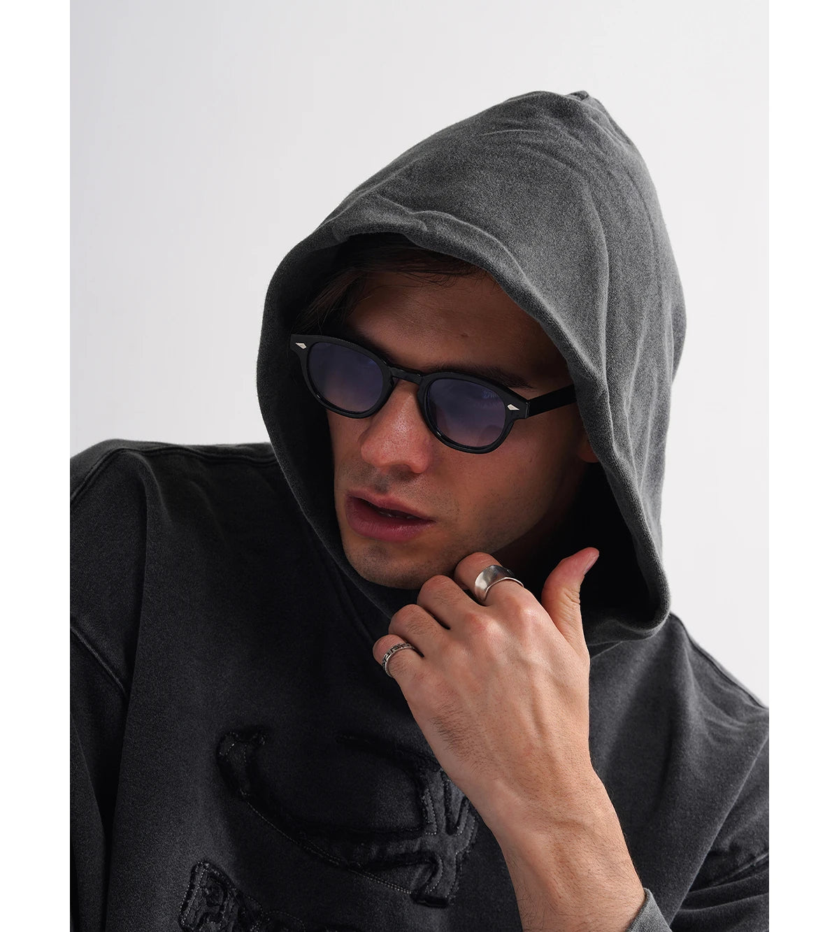Lunettes de Soleil Rondes Rétro Unisexe — Samara