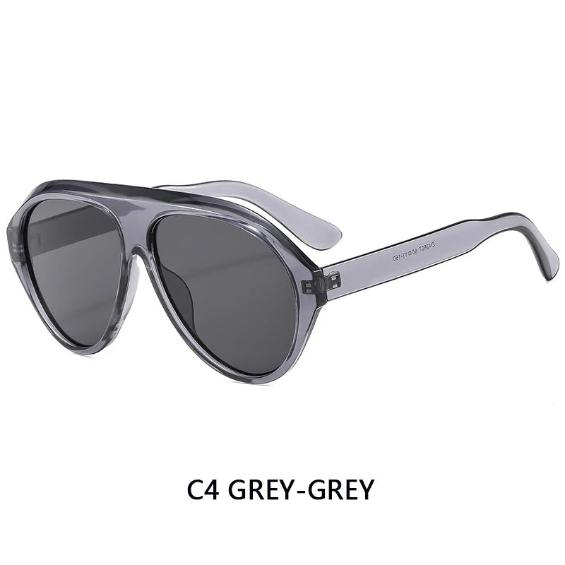 Lunettes de Soleil Aviateur Oversize Unisexe — Samara