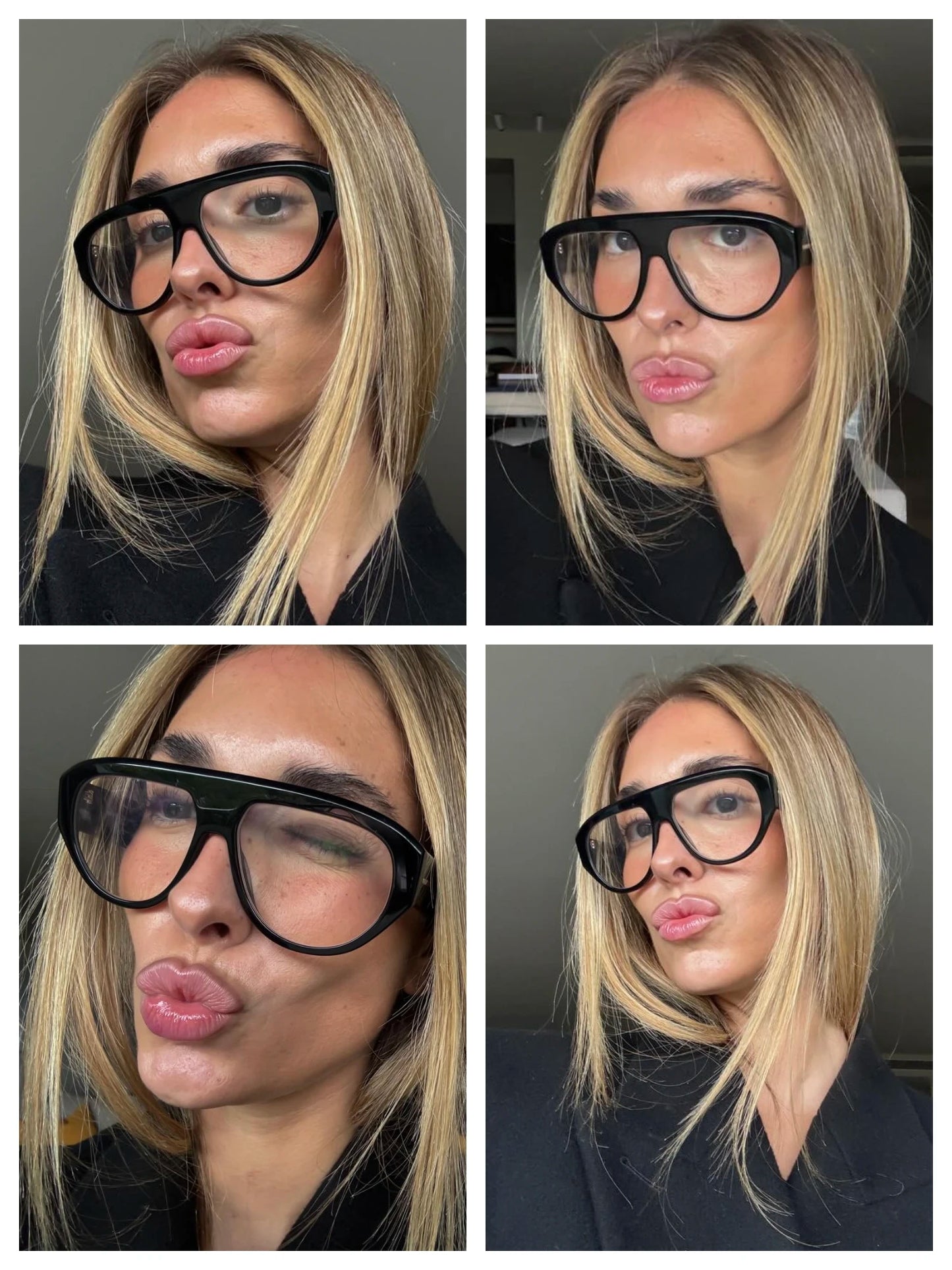 Lunettes de Soleil Aviateur Oversize Unisexe — Samara