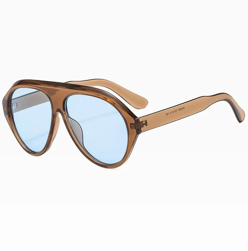 Lunettes de Soleil Aviateur Oversize Unisexe — Samara