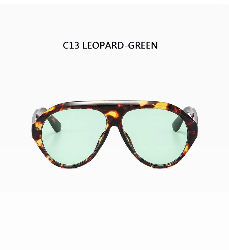Lunettes de Soleil Aviateur Oversize Unisexe — Samara