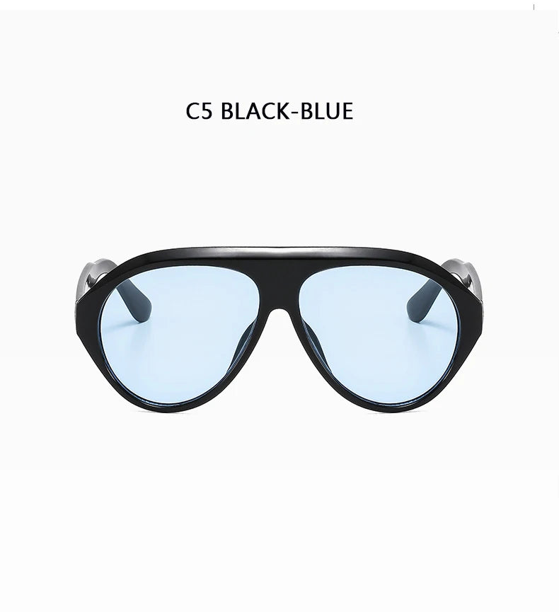 Lunettes de Soleil Aviateur Oversize Unisexe — Samara