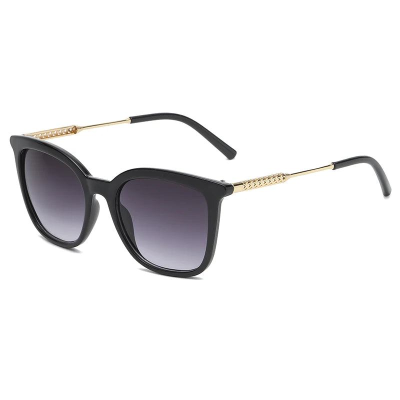 Lunettes de Soleil Carrées Classiques Unisexe — Samara