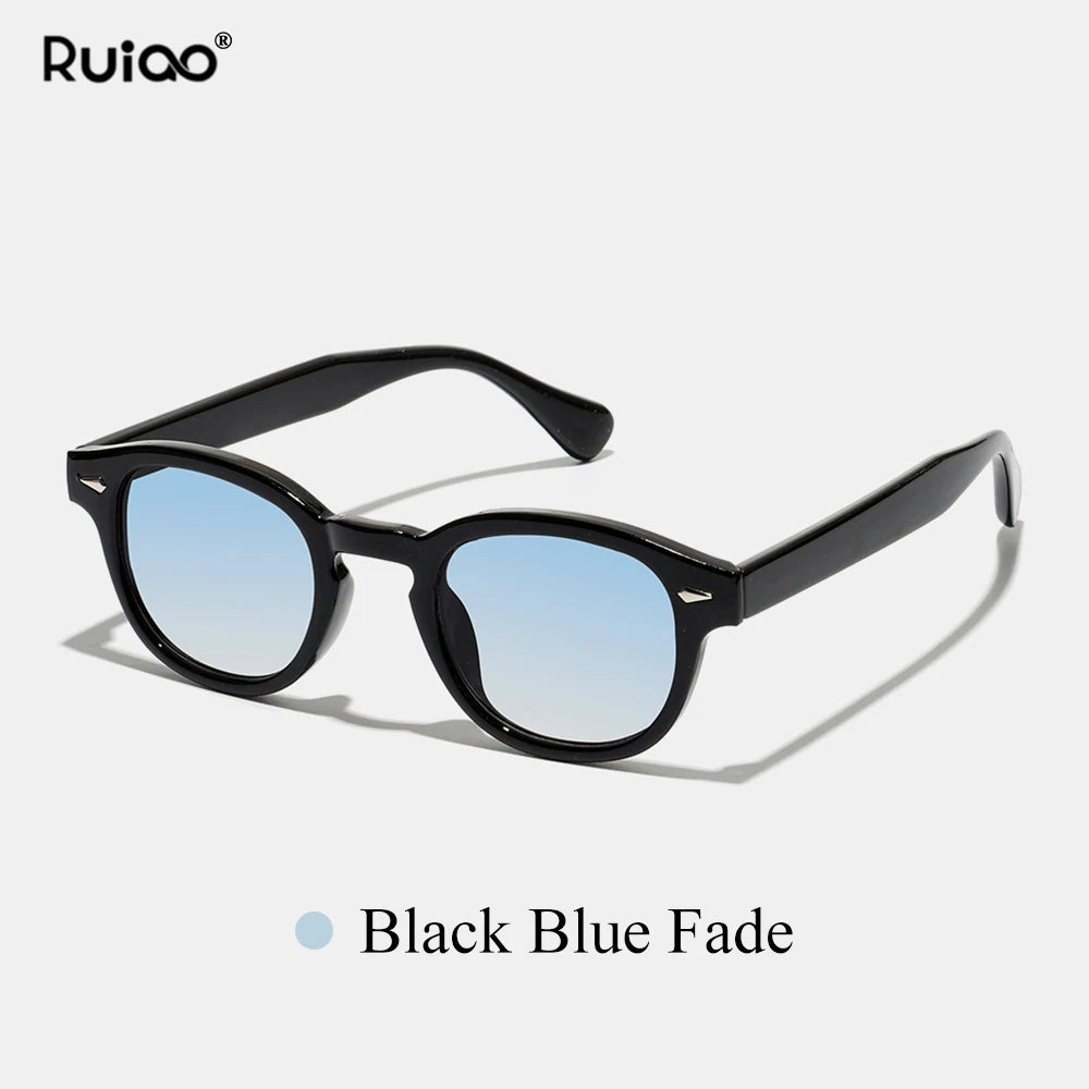 Lunettes de Soleil Rondes Rétro Unisexe — Samara
