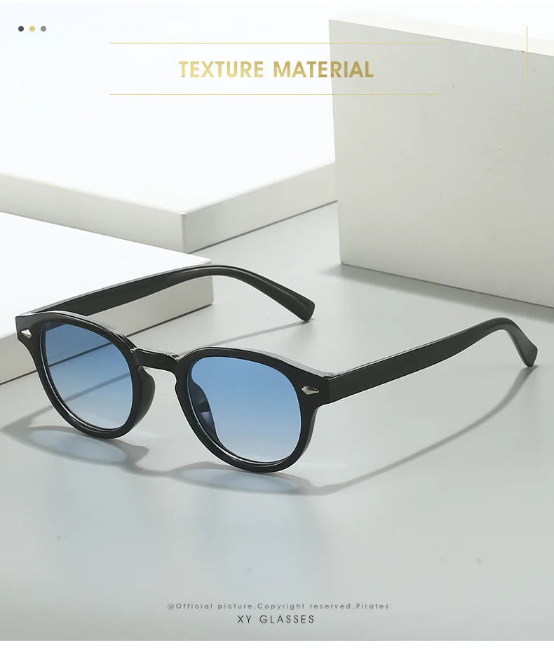 Lunettes de Soleil Rondes Vintage — Samara