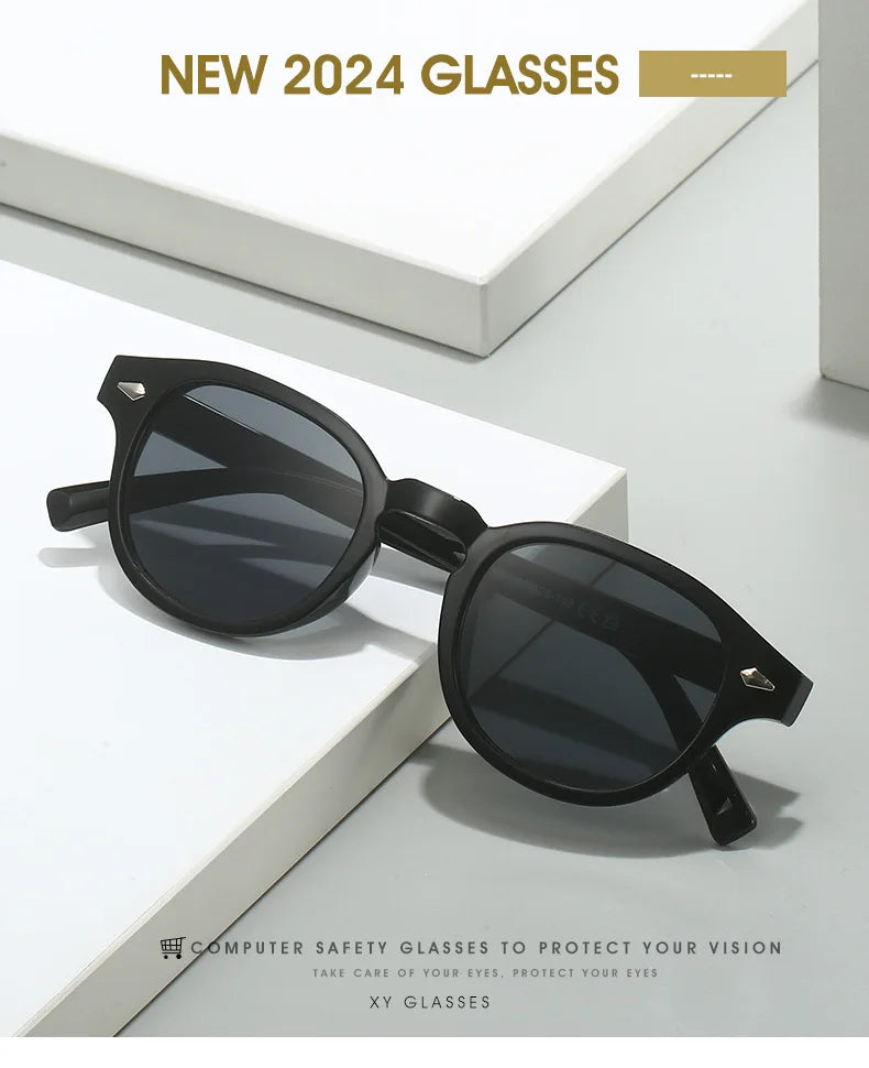 Lunettes de Soleil Rondes Vintage — Samara
