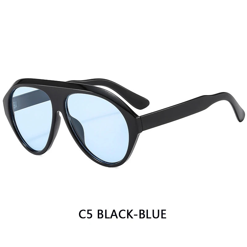 Lunettes de Soleil Aviateur Oversize Unisexe — Samara