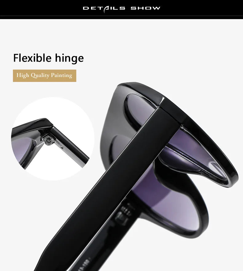 Lunettes de Soleil Aviateur Oversize Unisexe — Samara